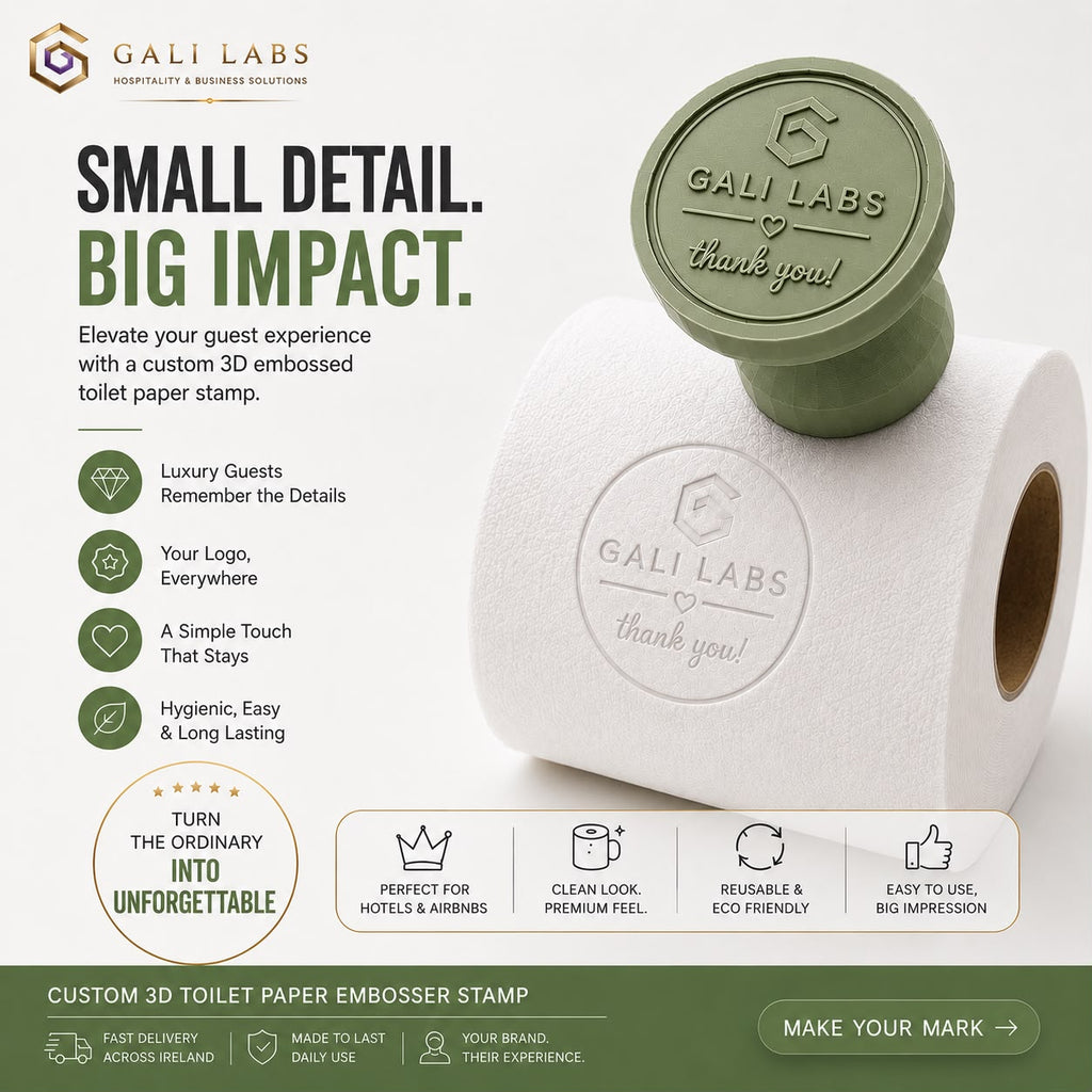 Custom 3D Toilet Paper Stamp