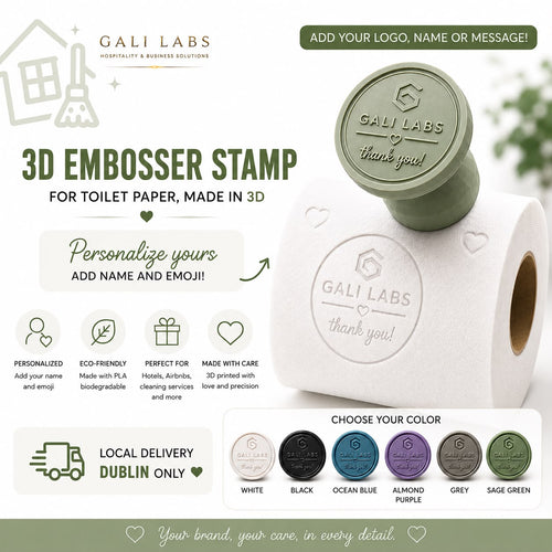 Custom 3D Toilet Paper Stamp