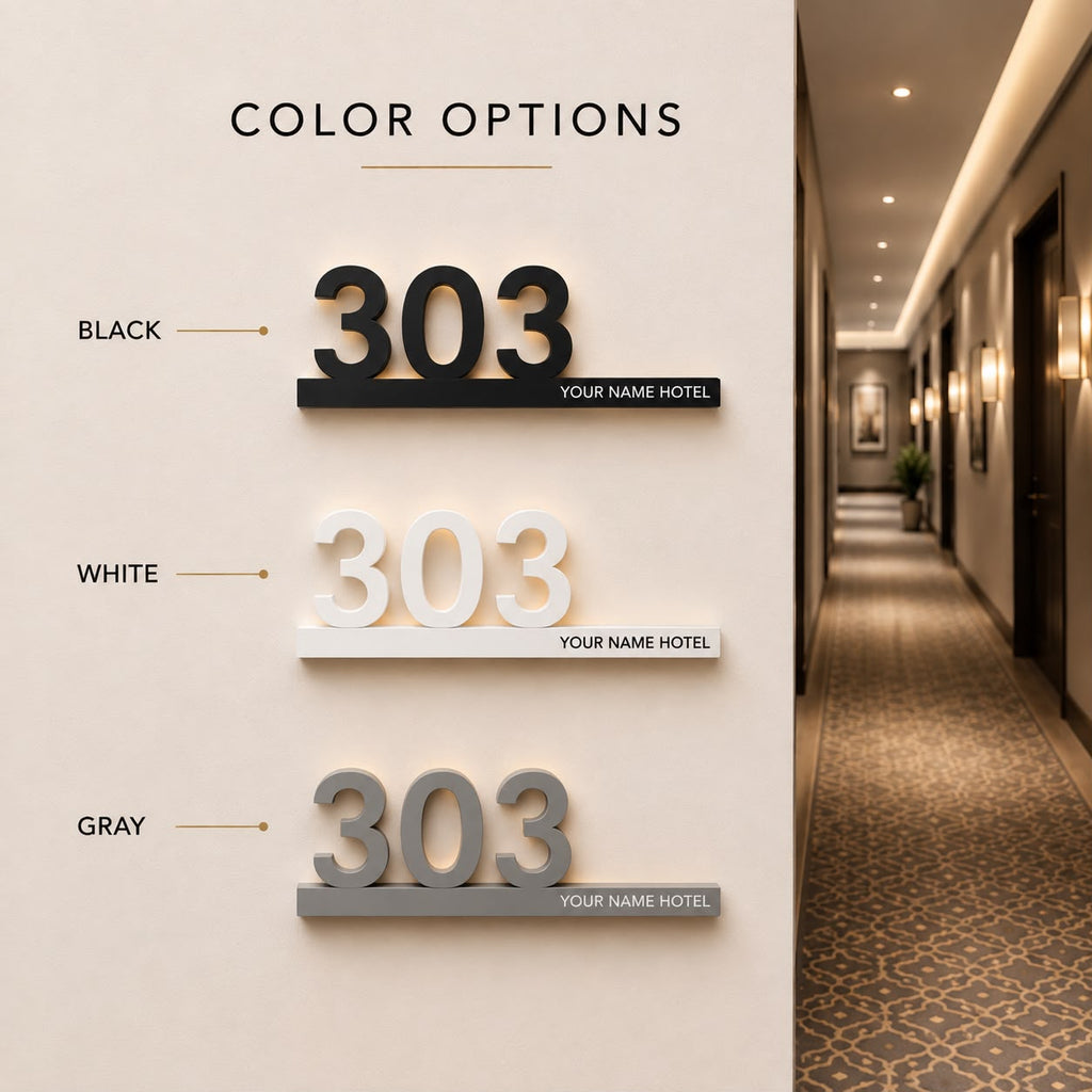 Room Number Signs