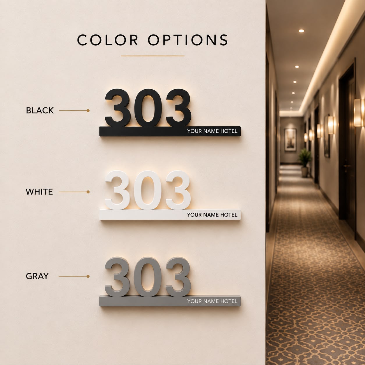 Room Number Signs