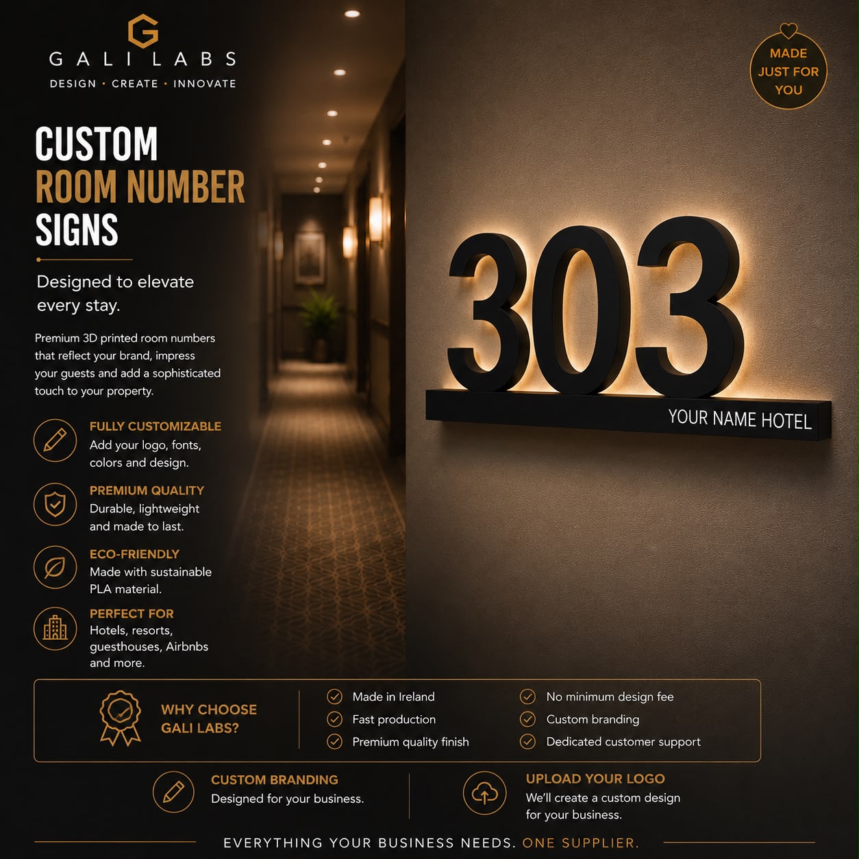 Room Number Signs